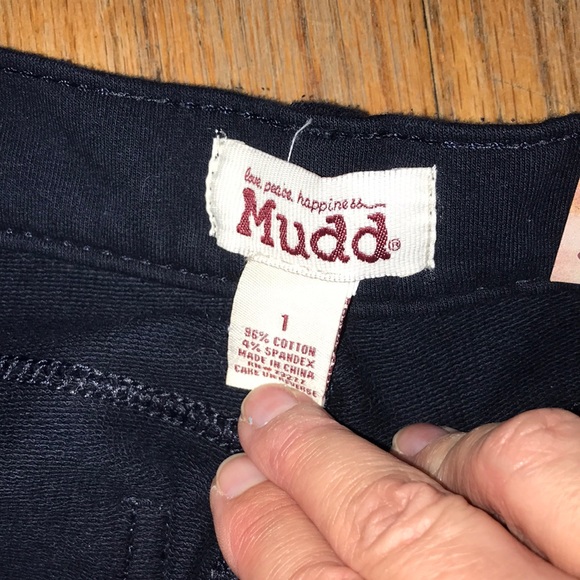 MUDD French Terry Jeggings - Picture 3 of 7